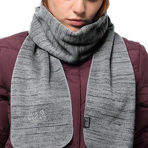 Jack Wolfskin Aquila Fleece Scarf - Alloy